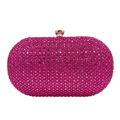 Luxury Rhinestone Evening Clutch Bag