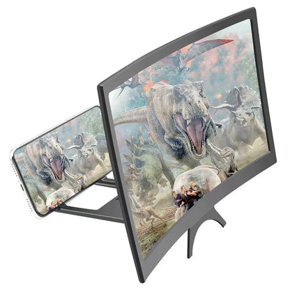12-Inch HD Smartphone Screen Magnifier with Folding Stand