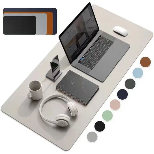 Large Waterproof Leather Desk Pad