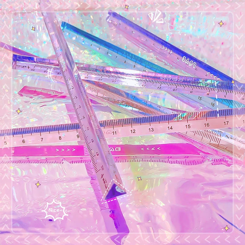 Aesthetic Straight Drawing Ruler