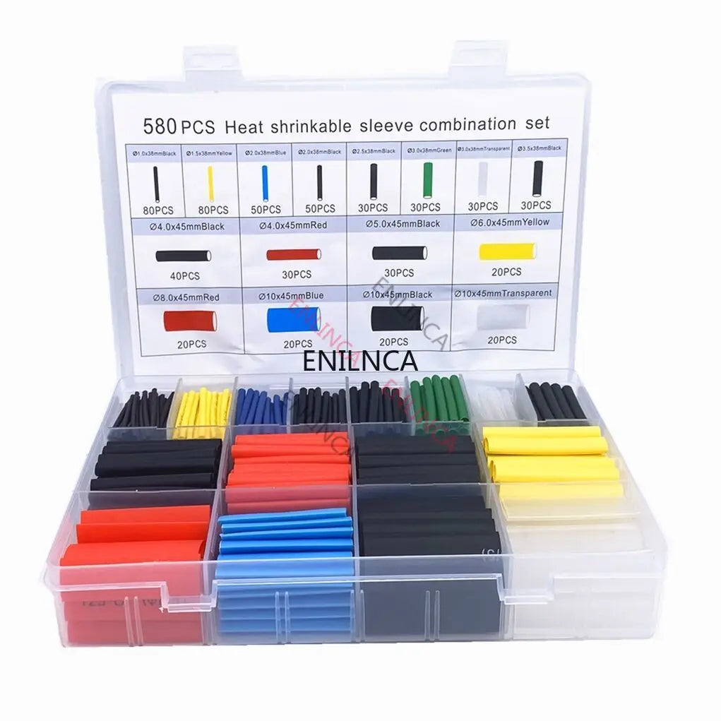 Heat Shrink Tubing Assortment Kit