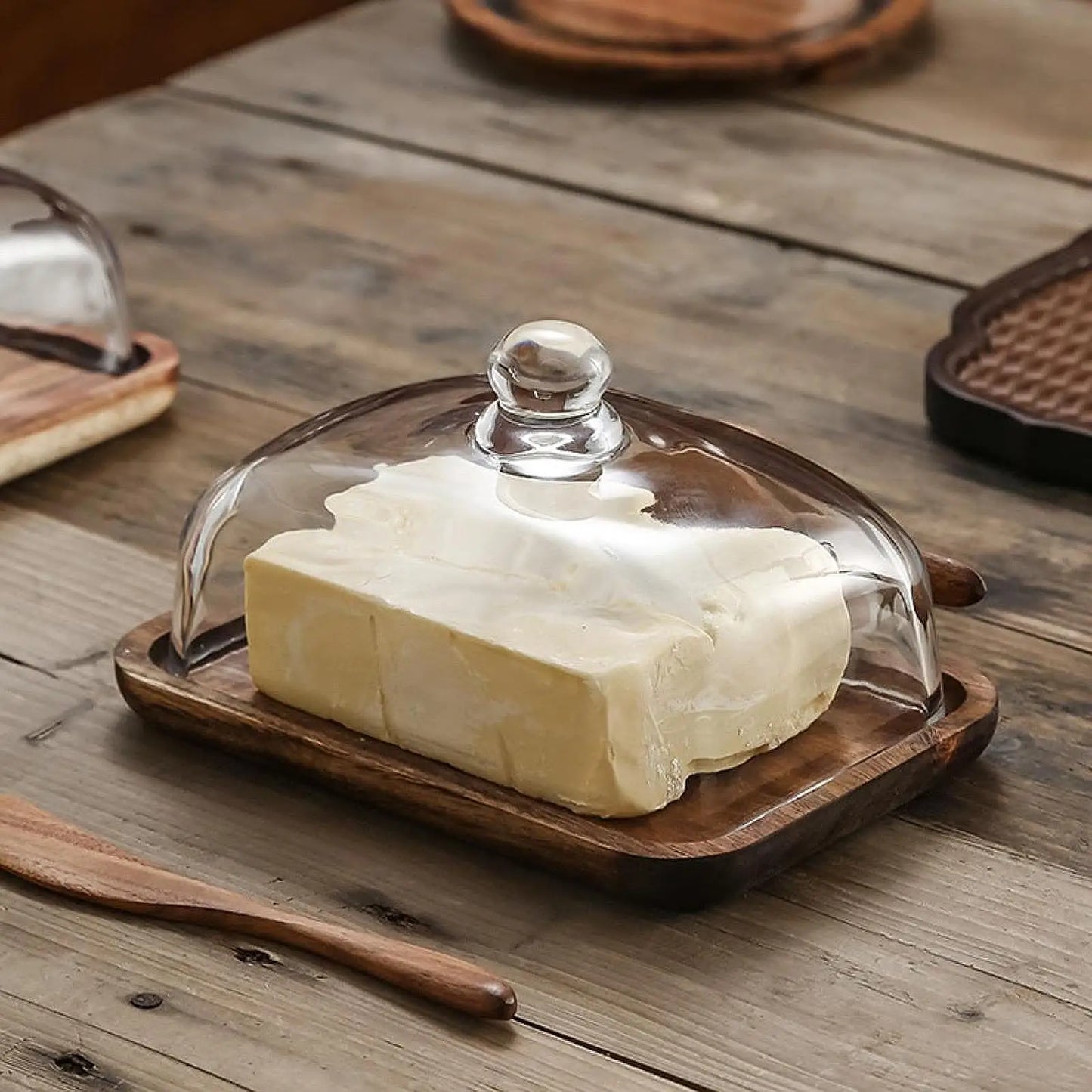 Wooden Butter Box