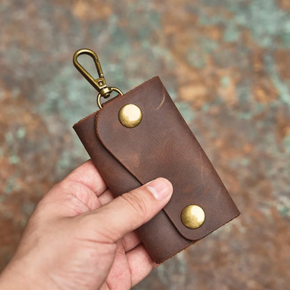 Leather Cowhide Key Case