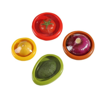 Silicone Fruit & Vegetable Fresh-Keeping Storage Containers