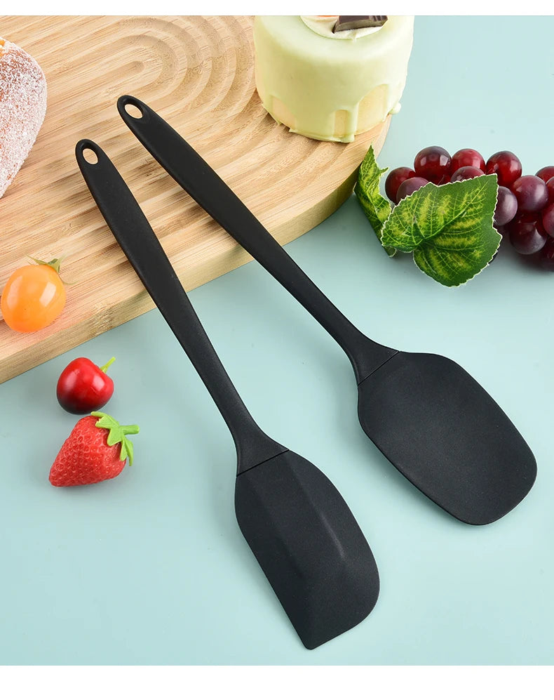 Silicone Spatula, Scraper & Basting Brush Baking Set