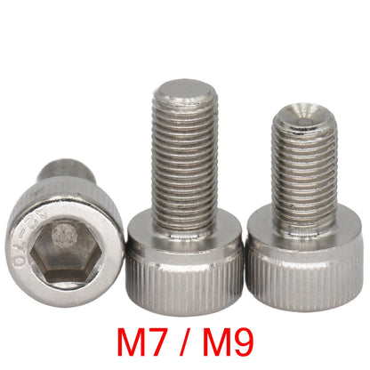 DIN912 304 Stainless Steel Hex Socket Cap Screws