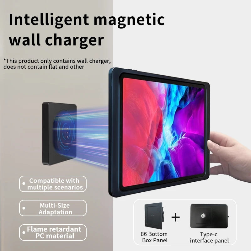 Magnetic Wall Mount Tablet Charging Stand