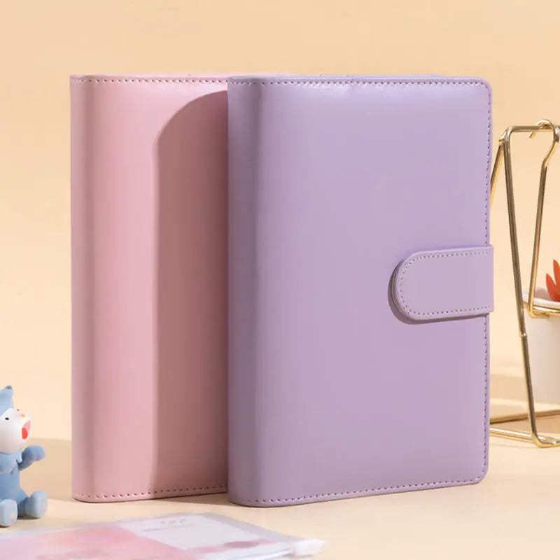 Practical Household Accessory – A6 PU Leather Budget Notebook – pp