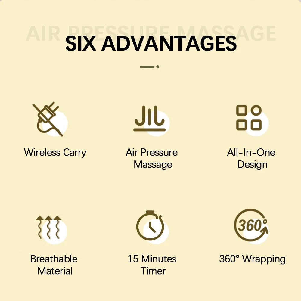 Wireless Air Compression Leg Massager