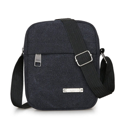 Men’s Casual Canvas Crossbody Shoulder Bag