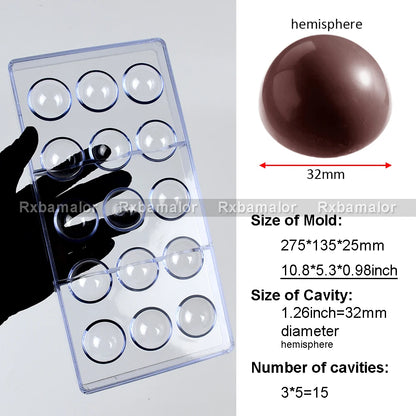 Professional Polycarbonate Chocolate Mold
