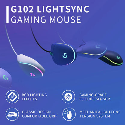 Logitech G102 LIGHTSYNC RGB Gaming Mouse