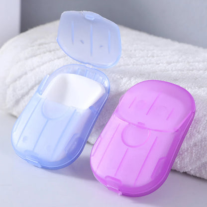 Portable Travel Soap Paper Case
