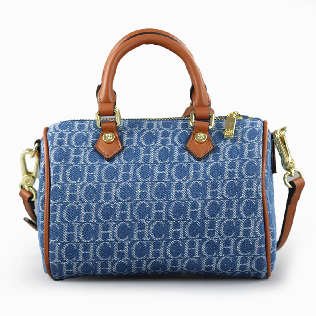 Vintage Monogram Crossbody Handbag for Women