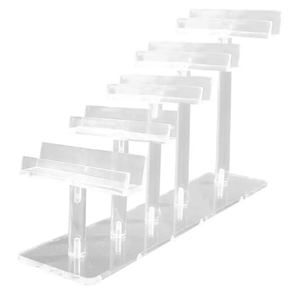Acrylic Multi-Tier Glasses Display Stand