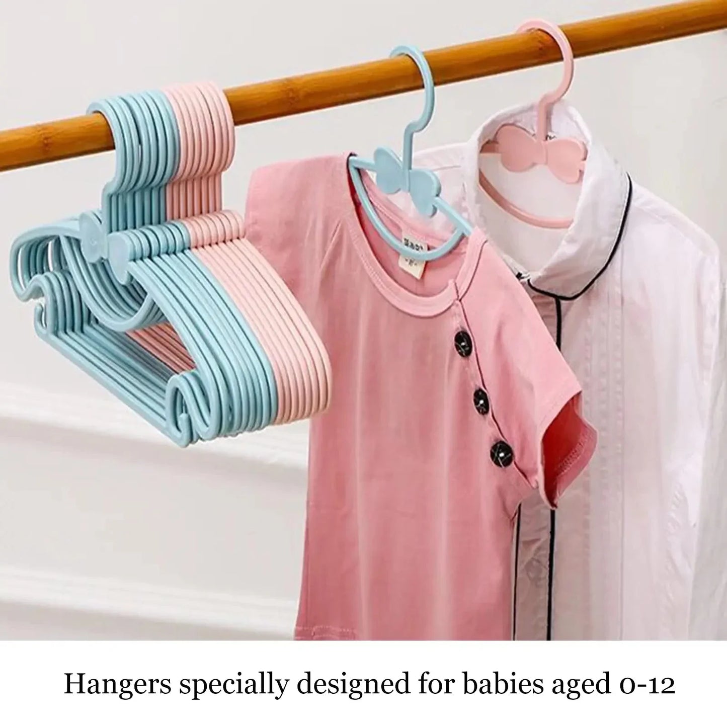 Adjustable Baby & Kids Clothes Hanger Set
