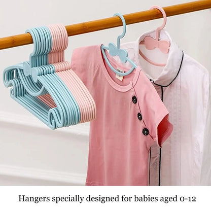 Adjustable Baby & Kids Clothes Hanger Set