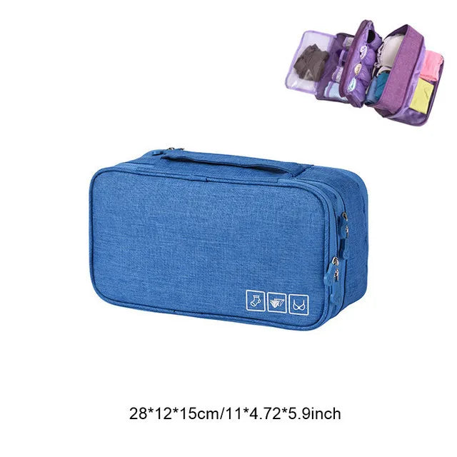 Travel Underwear & Clothing Storage Organizer Bag