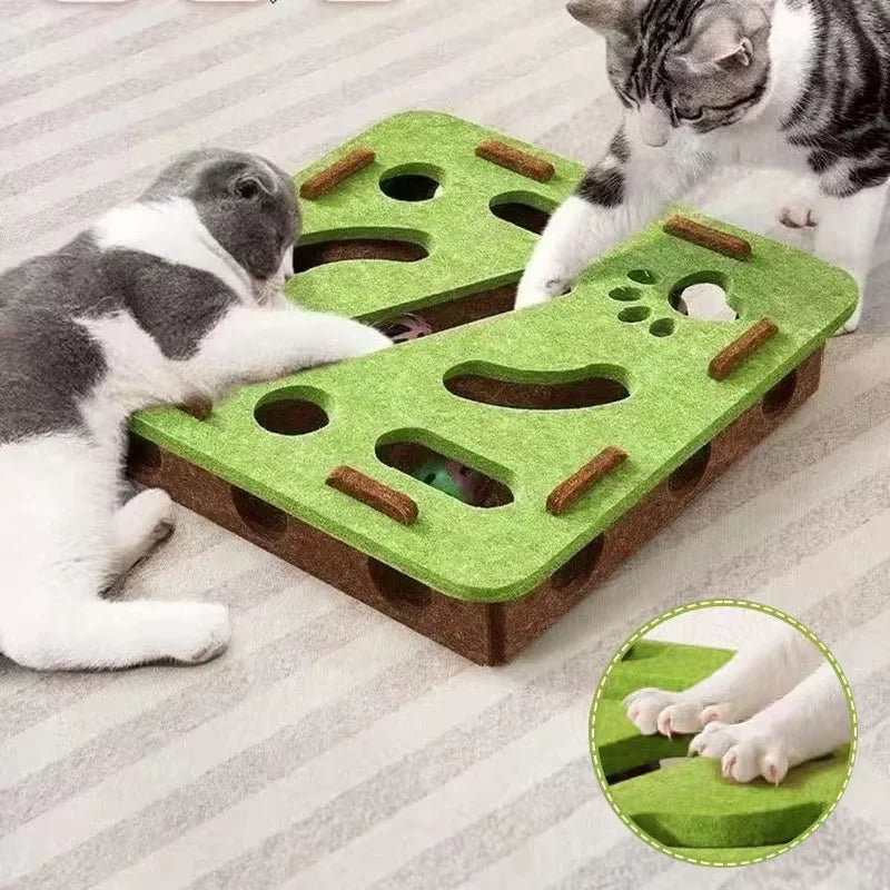 Interactive Cat Puzzle Maze Toy