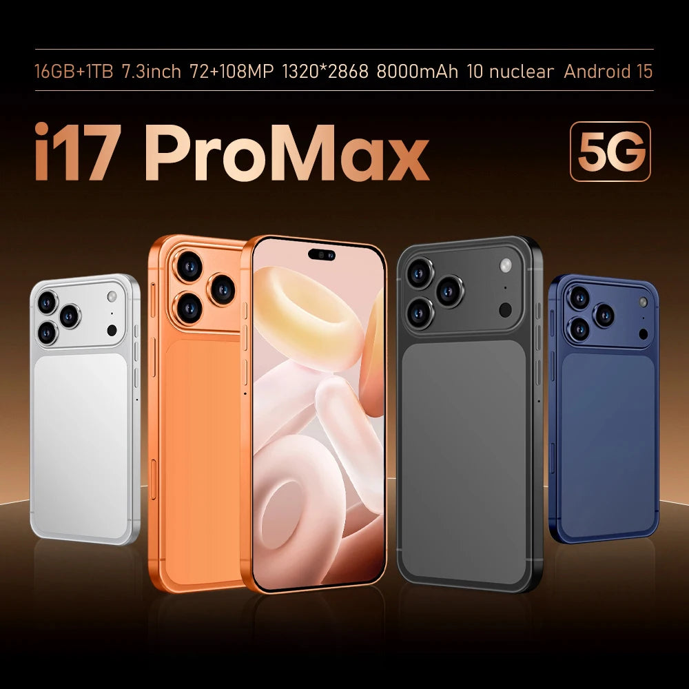 Silicone Protective Case for i17 Pro Max