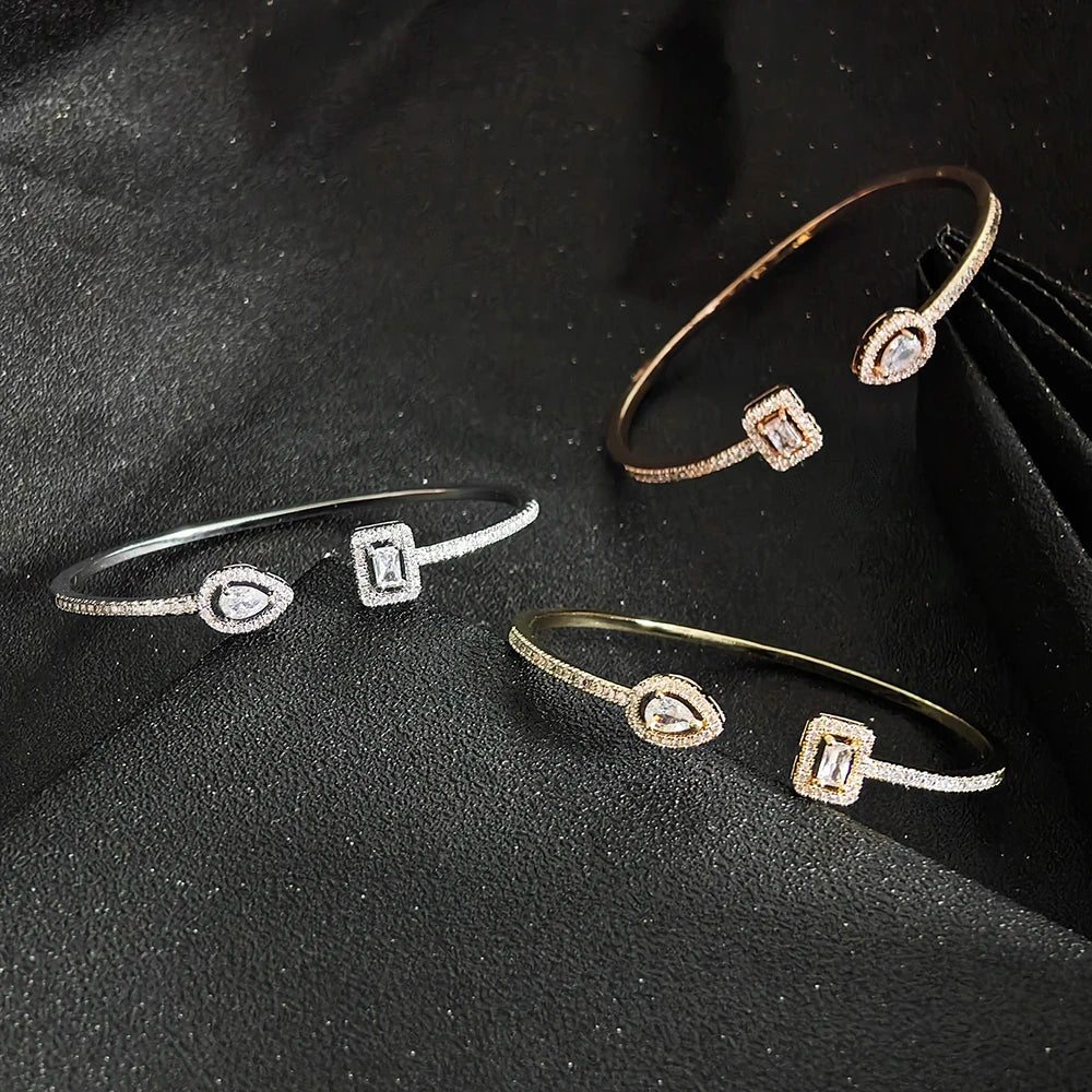 Adjustable Snake-Inspired Cuff Bracelet