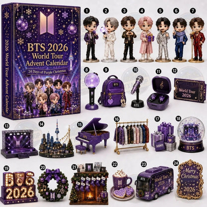 24-Day Christmas Countdown Ornament Box
