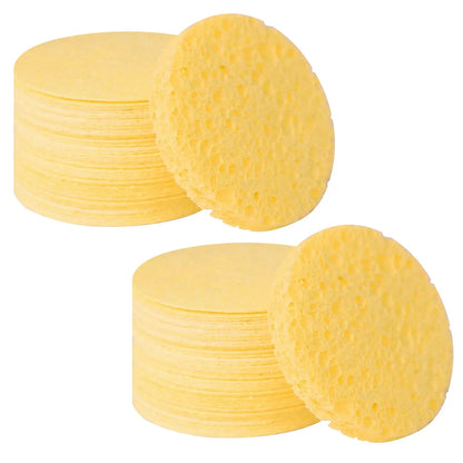 Natural Cellulose Facial Cleansing Sponges