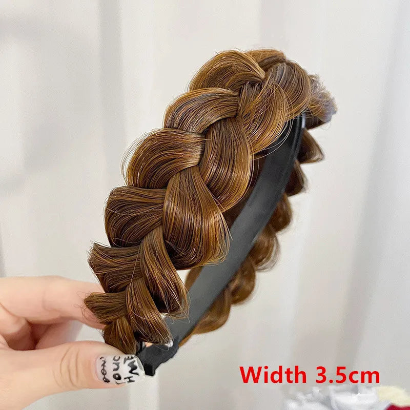 Synthetic Braided Hair Band for Women