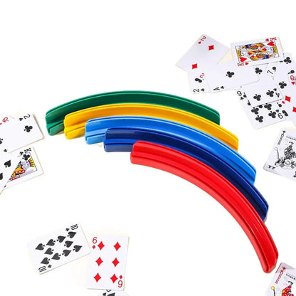 Expandable Hands-Free Playing Card Holder