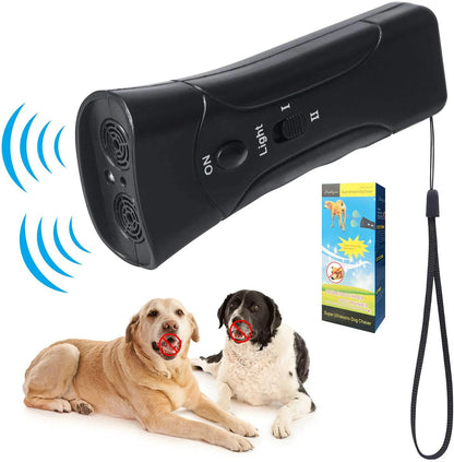 Ultrasonic Dog Training & Bark Control Device
