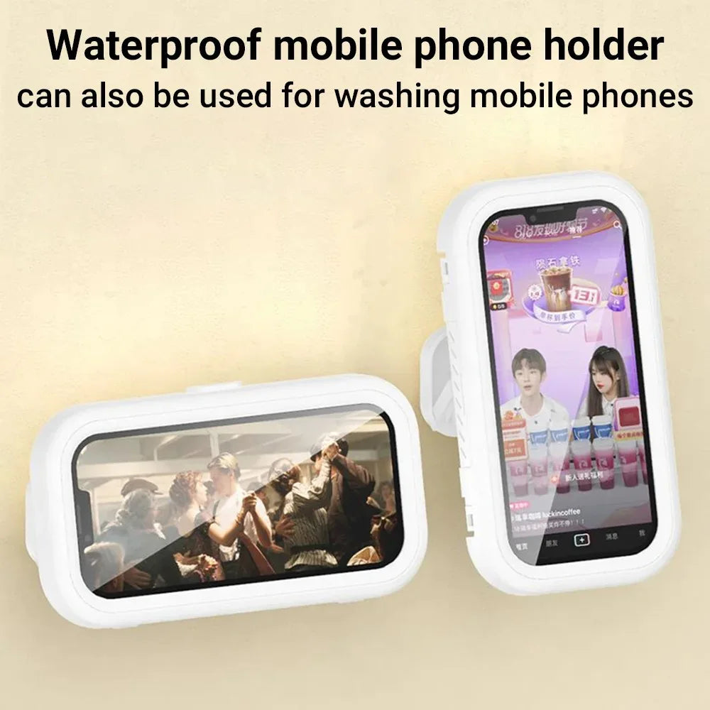 Waterproof Shower Phone Holder