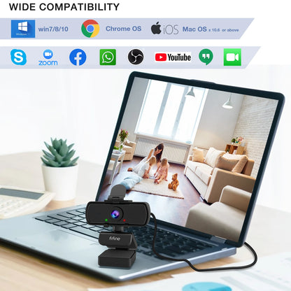 K420 1440p USB Webcam with Microphone & Tripod