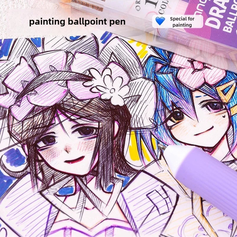 Languo Multicolour Ballpoint Pen