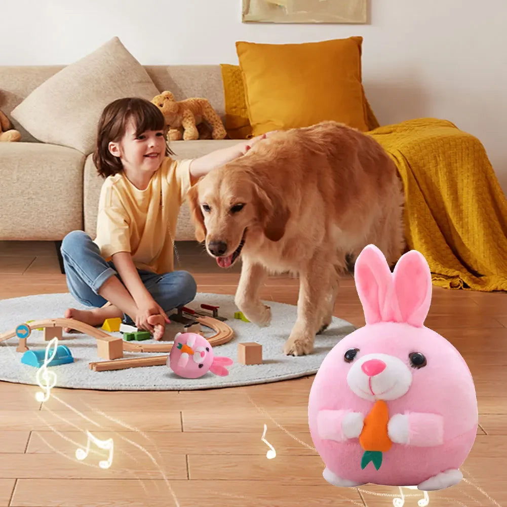 Interactive Plush Pet Ball