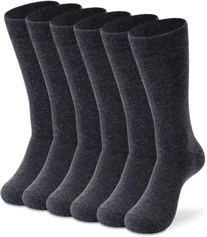 Merino Wool Socks – Lightweight Breathable Warm Mid-Calf Dress Socks