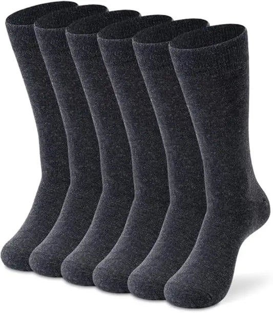 Merino Wool Socks – Lightweight Breathable Warm Mid-Calf Dress Socks