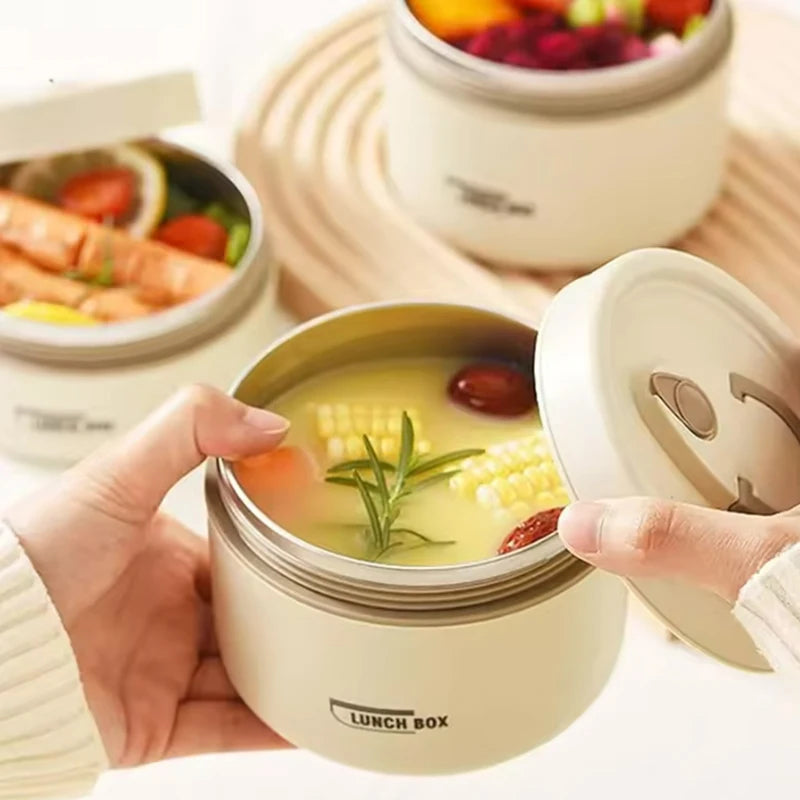 Insulated Stainless Steel Lunch Container Set