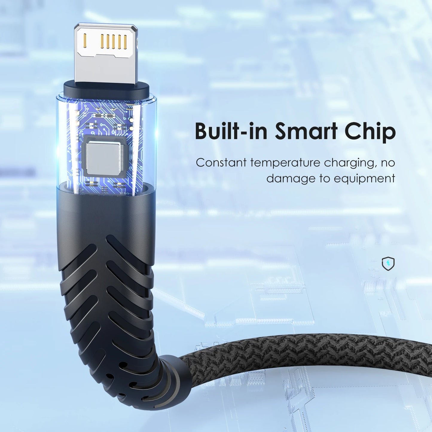 USB-A to Lightning Fast Charging Cable