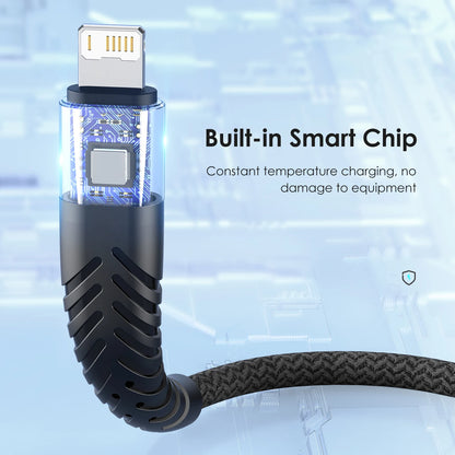 USB-A to Lightning Fast Charging Cable