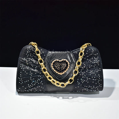 Rhinestone Evening Clutch Bag