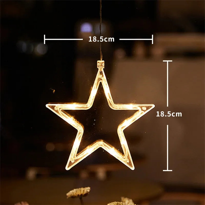 LED Christmas Window Suction Light