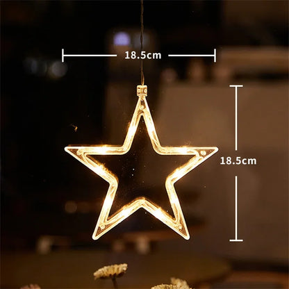 LED Christmas Window Suction Light