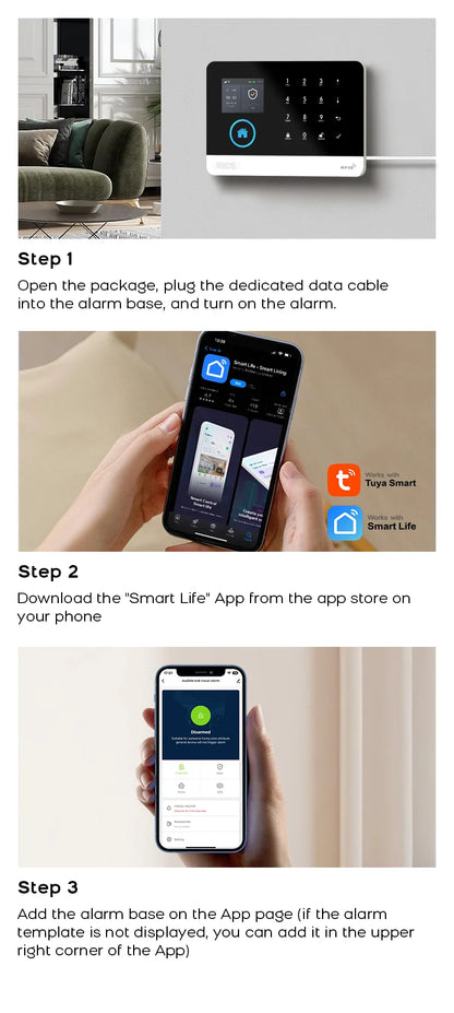 WiFi & GSM Security Alarm Kit