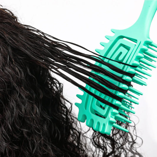 Curly Hair Detangling Brush with Scalp Massage