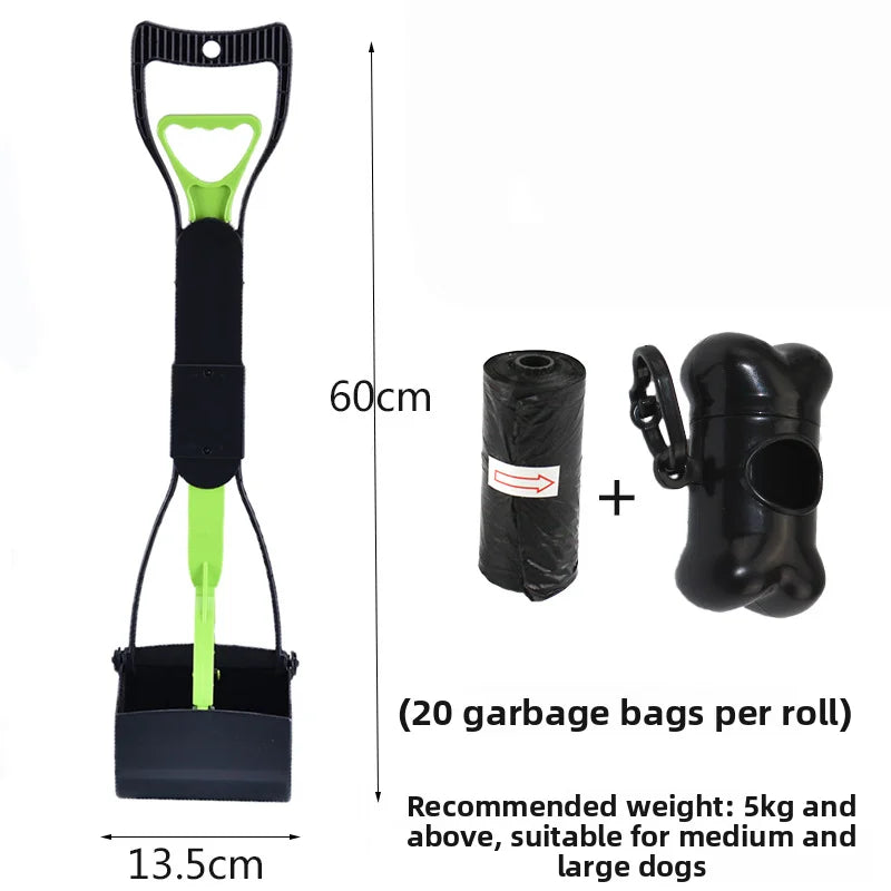 Long Handle Dog Pooper Scooper – Pet Waste Cleaning Tool