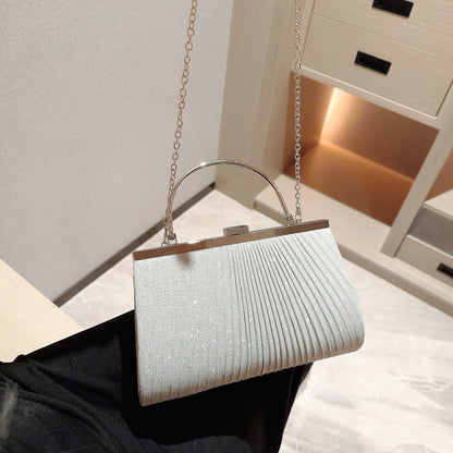 Women's Classic Pleated Evening Bag