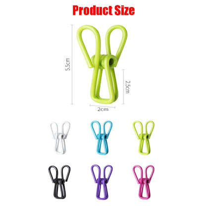 Multipurpose Colorful Stainless Steel Clips For Clothes