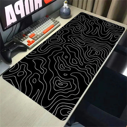 Topographic Extended Gaming Mouse Pad