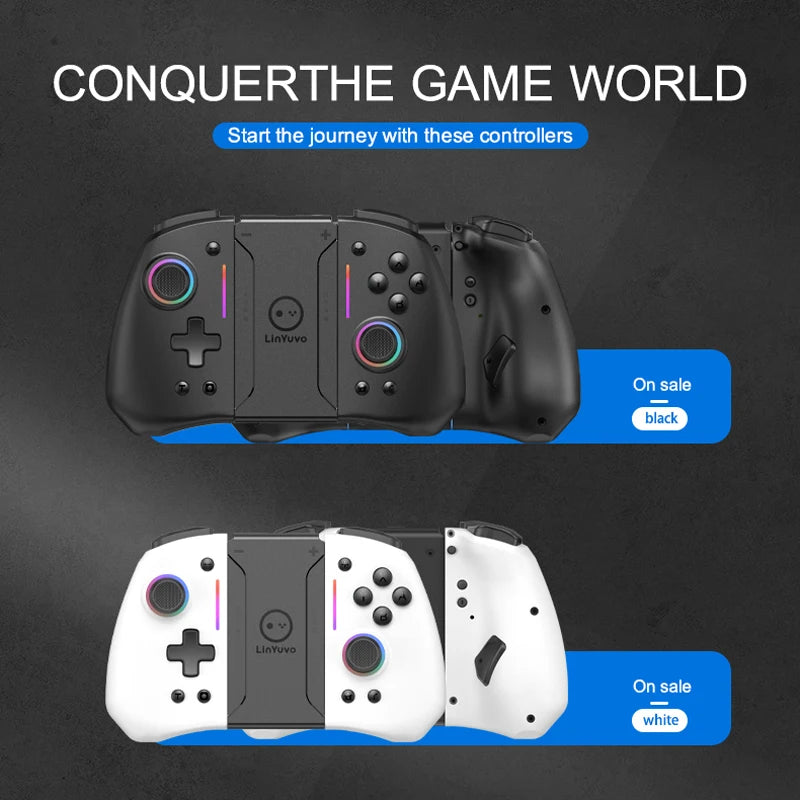 Wireless Bluetooth Controller for Nintendo Switch & OLED