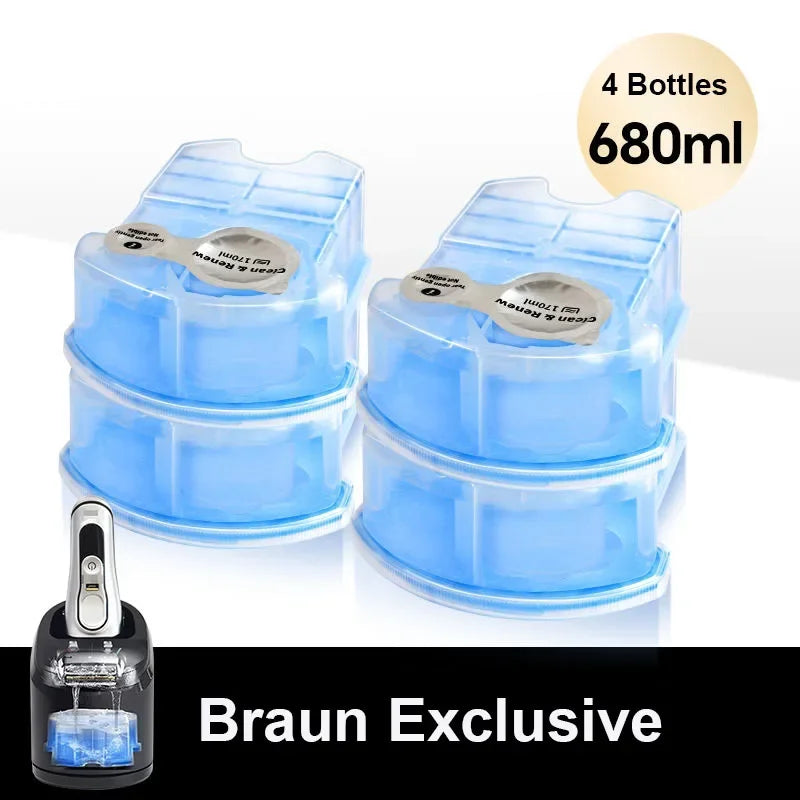 Braun Shaver Cleaning Solution Cartridge